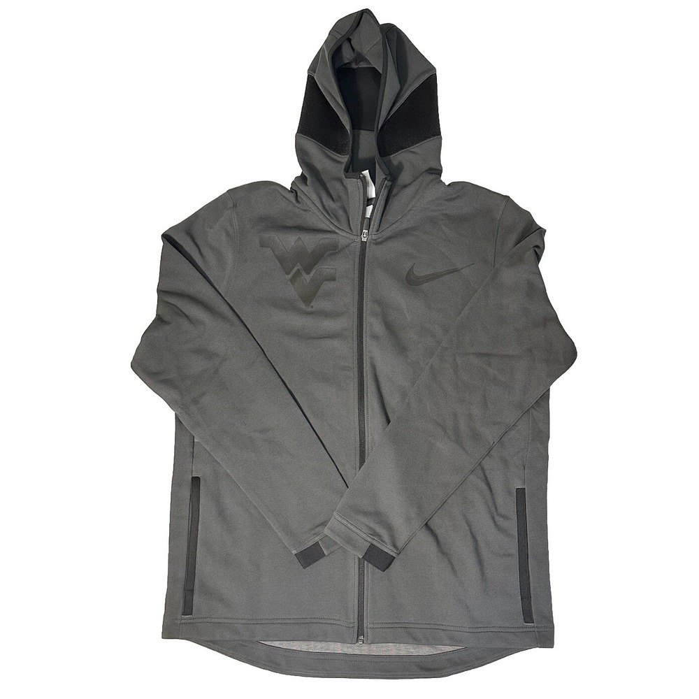 Men's Nike Anthracite West‎ Virginia Mountaineers Tonal Showtime Full-Zip XL